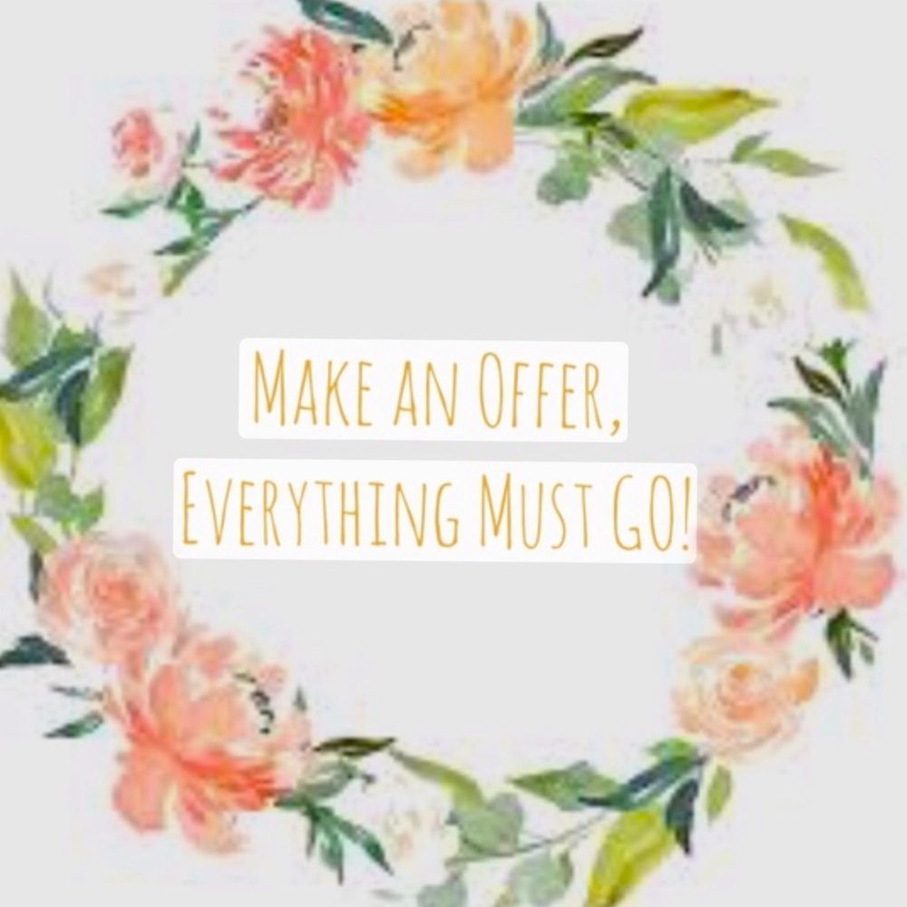 Everything must go! Need the space! Bundle for extra savings!